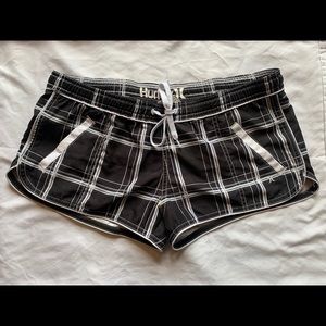 Hurley Women’s Plaid Board Shorts - M